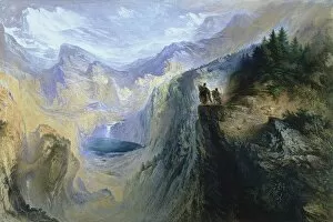 Images Dated 24th May 2018: Manfred on the Jungfrau, 1837