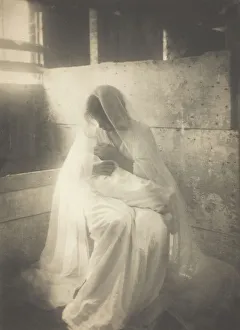 The Manger, 1899. Creator: Gertrude Kasebier