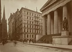 Adams John Quincy Gallery: Manhattan Trust Company, New York, 1870s-80s. Creator: Unknown