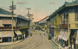 Manila, P.I. Escolta, c1912