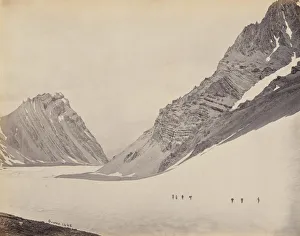 Bourne Prints: The Manirung Pass, 1866. Creator: Samuel Bourne
