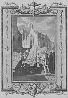 Protestantism Gallery: The Manner of Burning the Martyrs, during the Bloody Reign, of Queen Mary, 1783