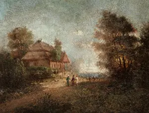 Andrew Thaddeus Bonventure Kosciusko Prints: Manor-House of the Kosciuszko Family at Mereczowszczyzna