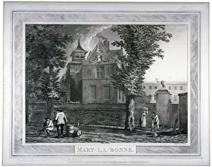 Barrow Prints: The Manor House in Marylebone, London, 1791. Artist: George Isham Parkyns