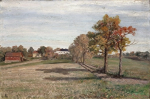 Fredrik Jonas Lucian Botfield Collett Prints: Manor outside Holmestrand, probably 1899. Creator: Fredrik Jonas Lucian Botfield Collett