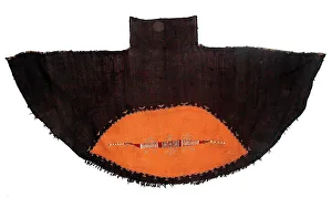 Cotton Prints: Man's Cape (Akhnif), Morocco, Mid-19th century. Creator: Unknown