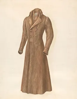 Dressing Gown Prints: Mans Dressing Gown, c. 1939. Creator: Henry De Wolfe