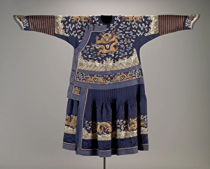 Man's Formal Court Robe (Chaopao), late 1700s. Creator: Unknown. Man's Formal Court Robe (Chaopao), late 1700s. Creator: Unknown