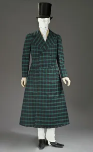 Frock Coat Prints: Man's frock coat, France, c.1816-1820. Creator: Unknown