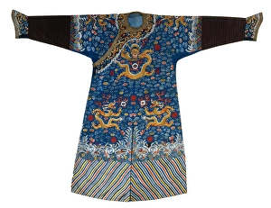 Intricately Prints: Man's (Imperial) Dragon Robe
