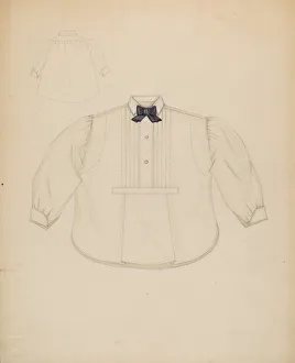 Mans Miniature Shirt, c. 1936. Creator: Sylvia DeZon