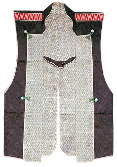 Sleeveless Prints: Man's Sleeveless Surcoat Worn Over Armor (Jinbaori)
