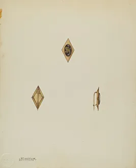Man's Stick Pin, c. 1938. Creator: Kalamian Walton