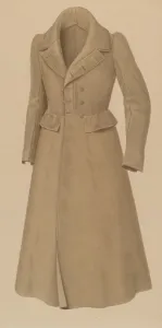 Mans Prints: Mans Topcoat, 1935 / 1942. Creator: Alvin Shiren