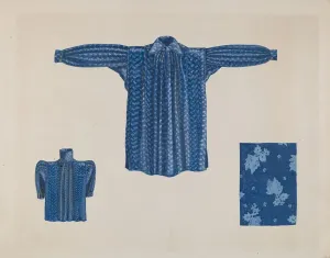 Tallman Verna Prints: Mans Work Shirt, c. 1937. Creator: Verna Tallman