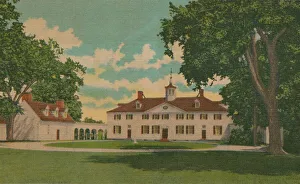 The Mansion and Court Yard, 1946