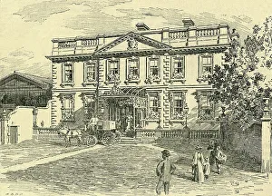 Dublin County Dublin Ireland Prints: The Mansion House, Dublin, c1900. Creator: Unknown