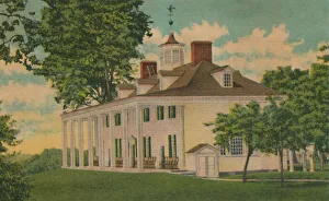 Potomac Prints: The Mansion, overlooking the Potomac, 1946
