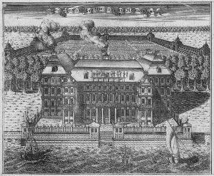 The Mansion of Prince Alexander Danilovich Menshikov, Generalissimo, Prince of the Holy Roman Empire and Duke, 1717 The Mansion of Prince Alexander Danilovich Menshikov, Generalissimo, Prince of the Holy Roman Empire and Duke, 1717