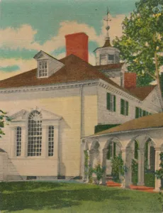 Mansion, view of the north end, 1946