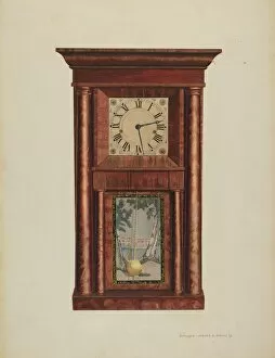 Timepiece Collection: Mantel Clock, c. 1939. Creator: Ernest A Towers Jr
