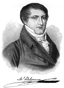 Helmolt Prints: Manuel Belgrano, 19th century Argentine economist
