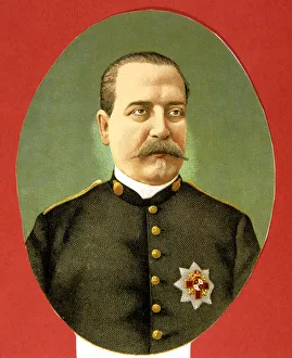 Images Dated 8th May 2007: Manuel Cassola (1838-1890) Spanish military, lithography