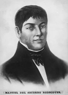 Cravat Prints: Manuel del Socorro Rodriguez, (1758-1819), 1920s
