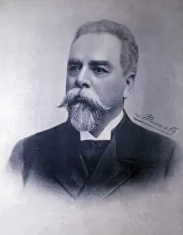 19th 20th Centuries Collection: Manuel Ferraz de Campos Salles (1841-1913), Brazilian senator, photo published in