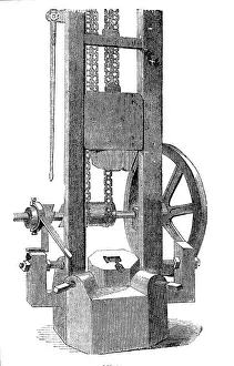 Stamping Prints: Manufacture of Bayonets, 1856. Creator: Unknown