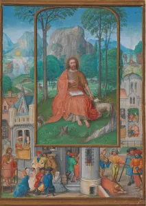 Gerard Horenbout Prints: Manuscript Illumination with Scenes from the Life of Saint John the Baptist, ca. 1515