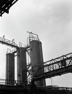 Manvers Main coke ovens, Wath upon Dearne, near Rotherham, South Yorkshire, 1963
