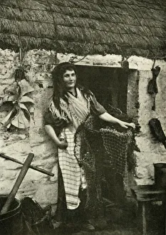 Alfred Charles William Prints: Manx Fishermans Daughter, 1901. Creator: Unknown