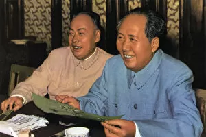 Comrade Gallery: Mao Zedong and Chen Yi, Chinese Communist leaders, c1960s(?)