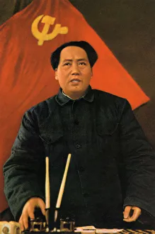 Mao Zedong, Chinese Communist revolutionary and leader, c1950s-c1960s(?)