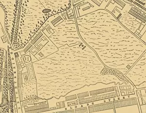 Marquess Of Collection: Map of Belgravia, 1814, (c1876). Creator: Unknown