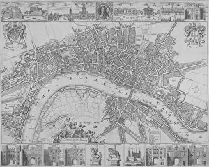 William Iii Gallery: Map of the Cities of London and Westminster and Southwark, 1690