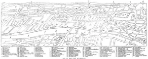Clyde Prints: Map of Glasgow, 1864. Creator: Unknown