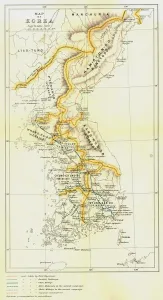Map of Korea, 1903. Creator: Unknown Map of Korea, 1903. Creator: Unknown