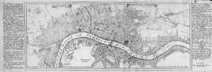 Lambeth Prints: Map of London, 1700. Artist: Augustae Vindelicorum