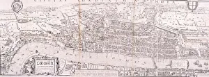 Map of London, c1560
