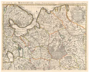 Muscovy Prints: Map of Muscovy