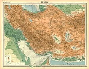Persian Gulf Gallery: Map of Persia