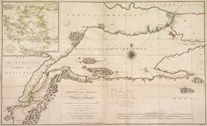Mapmaking Prints: Map of the Sea of Marmara, 1770. Creator: A Dury