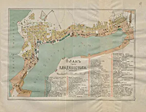 Cartography Gallery: Map of Vladivostok, 1902. Artist: Anonymous