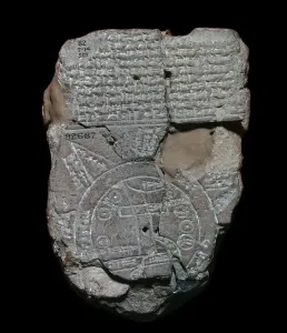 Map of the World, probably from Sippar, southern Iraq, Babylonian, c700-c500 BC Map of the World, probably from Sippar, southern Iraq, Babylonian, c700-c500 BC