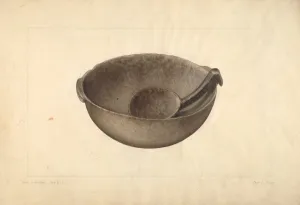 Butter Prints: Maple Butter Bowl, 1935 / 1942. Creator: Clyde L. Cheney