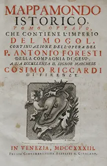 Typeface Prints: 'Mappamondo Istorico'