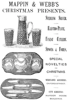 Silverware Prints: Mappin & Webb's Christmas Presents