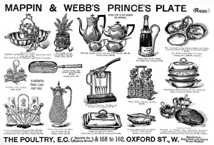 Mappin Webb Prints: Mappin & Webb's Prince's Plate, 1891. Mappin & Webb's Prince's Plate, 1891